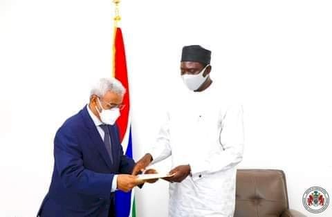 Promoting bilateral relations: Foreign Minister Dr. Tangara receives new Mauritanian Ambassador 