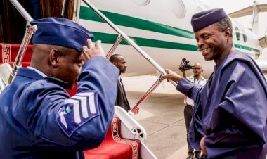 Osinbajo departs Abuja for Tanzania