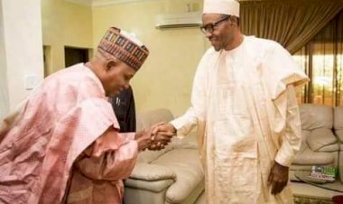 PRESIDENT BUHARI CELEBRATES FORMER GOV KASHIM SHETTIMA AT 55