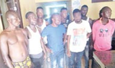 Nine Suspected Land Grabbers Arrested In Lagos