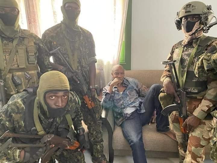 BREAKING:Military coup in Guinea, President Conde arrested The development came after residents heard about two hours of heavy gunfire across the capital Conakry.
