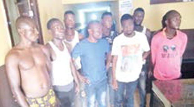 Nine Suspected Land Grabbers Arrested In Lagos