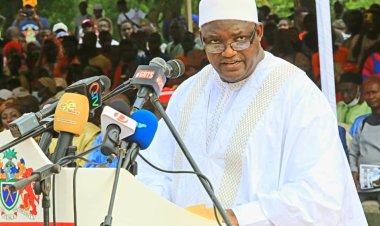 President Barrow’s statement during URR roads and bridges inauguration in full