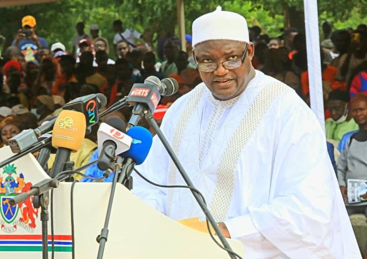 President Barrow’s statement during URR roads and bridges inauguration in full