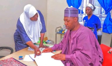 Gov. Zulum Disguises Finds Health Officials Extorting Patients