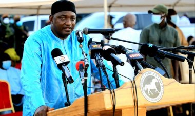 “Enter my boat to avoid getting drowned”: President Barrow tells citizens in Foni they should hop into his boat while there is time