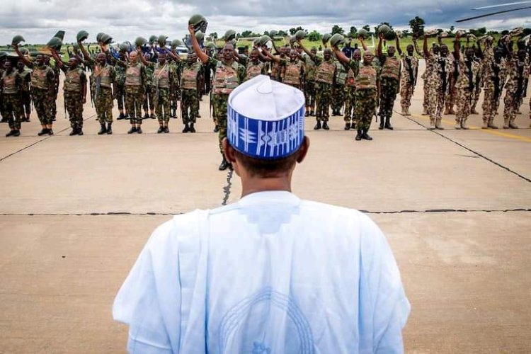 Stay Focused, Buhari Charges Troops Fighting Boko Haram