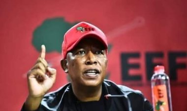 Julius Malema tears into Chakwera : Says he over promise Malawians