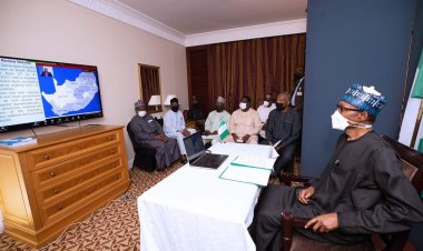 IN PICS: PMB Virtual Participation At African Peer Review Meeting