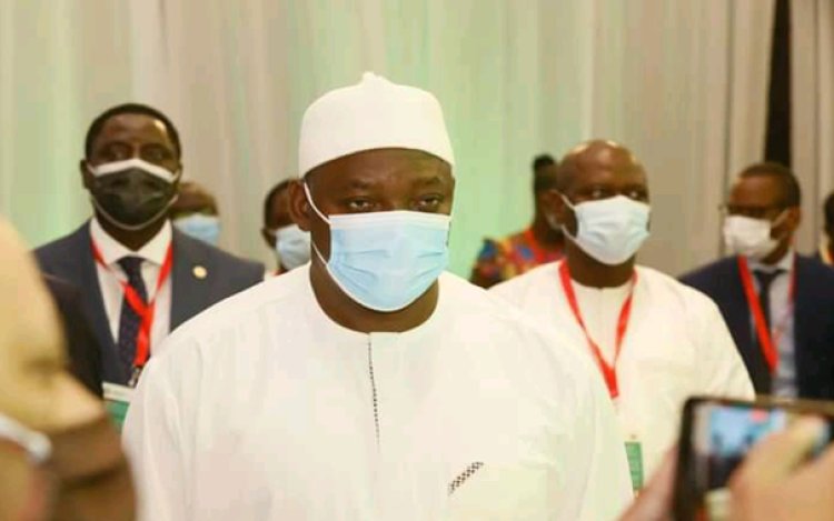 “We Want To Transition Those Countries To Democratic Rule” – Adama Barrow Speaks On ECOWAS Summit