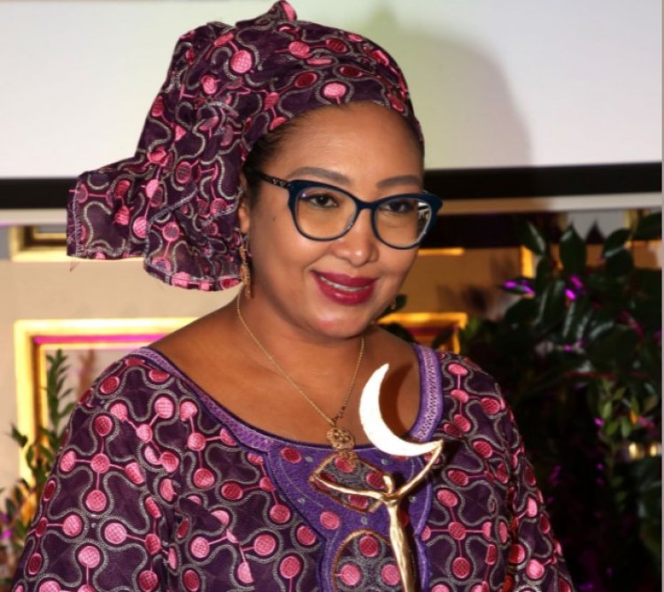 The Fulani Novelist, Djaïli Amadou Amal, is the winner of 2021, Women of Cultural Influence Award.