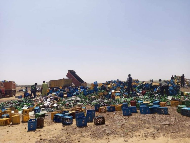 Hisbah Board destroys 3.8m bottles of beer in Kano