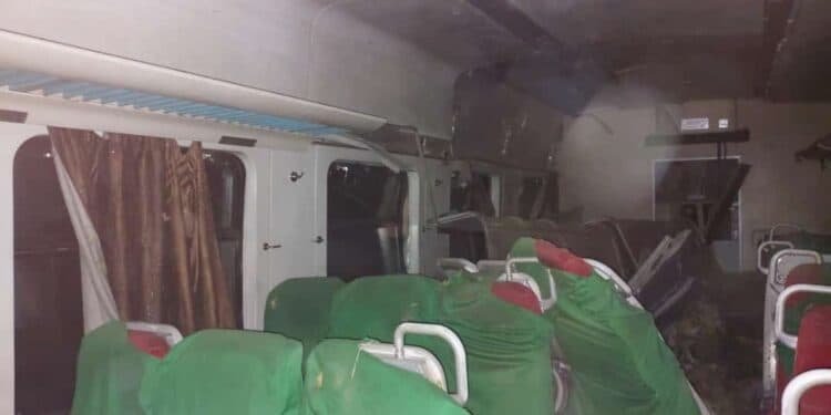 Train Attack: Bandits Engaged Soldiers In Two-Hour Gun Duel, Whisked Many Away In Vans – Witness