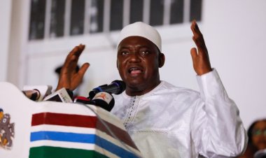 Gambian president’s party narrowly wins legislative polls