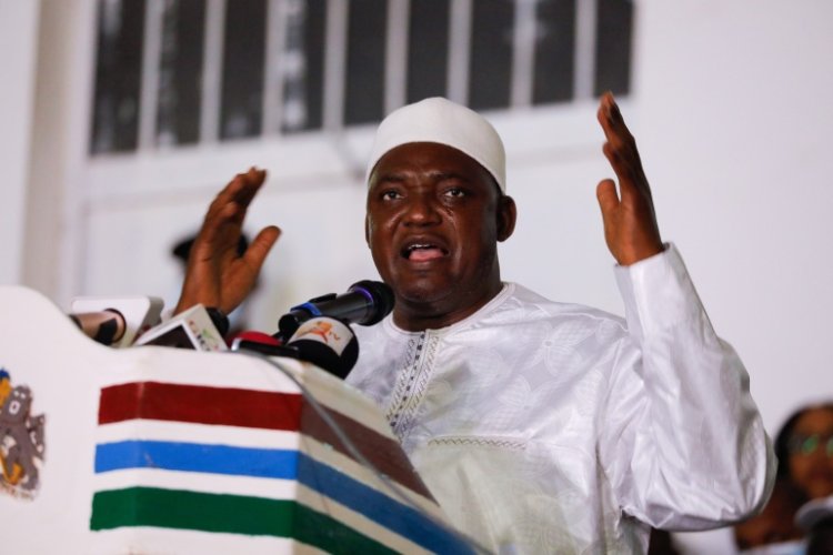 Gambian president’s party narrowly wins legislative polls
