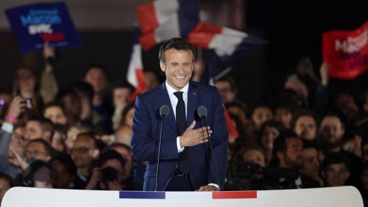 French President, Emmanuel Macron, Re-Elected For Second Term