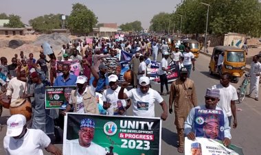 2023 Presidency: Yobe Youths Rally Support For Lawan