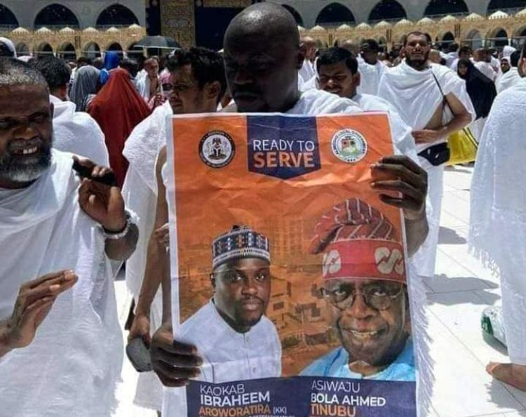 Saudi Arabian Police Arrest 30 Nigerians For Displaying Tinubu’s Campaign Poster