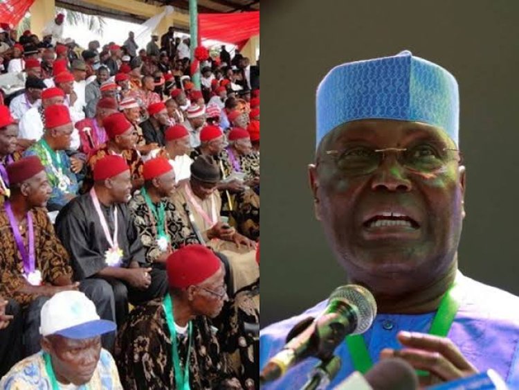 2023: ‘You will never be president, Igbos will reject you’ – Ohanaeze hits Atiku