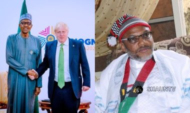 Kanu Felt Very Safe Condemning Nigeria From Britain, Buhari Tells UK Prime Minister