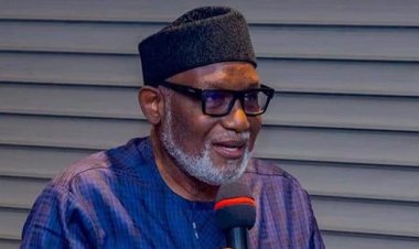 Insecurity: Akeredolu Backs Matawalle, Restates Call For State Police