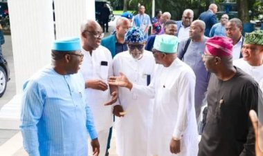 Fresh Worry For PDP As Wike Hosts APC Governors