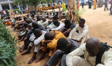 Police Parade 198 Suspected Criminals In Kano