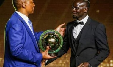 OFFICIAL: Mane Wins Second African Player Of The Year Award