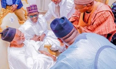 IN PICS: Tinubu, Lawan, Dangote, Governors, Others Storm Maiduguri For Shettima’s Daughters Wedding 