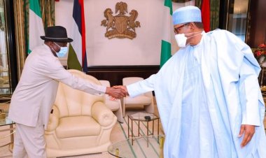 Buhari Receives Jonathan, Pledges To Resolve Mali/Cote D’Ivoire Conflict