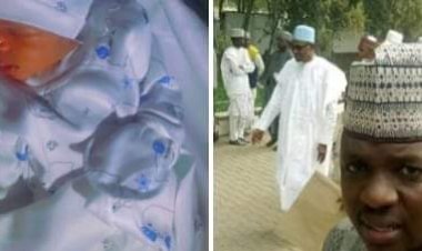 Garba Shehu,Three  Governor's , Five ministers to attend  a  Naming Ceremony  of a boy Named In Honoured of the President of Nigeria