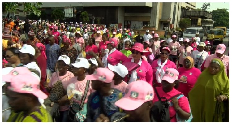 Sanwo-Olu Leads As APC Women Hold Rally To Support Tinubu