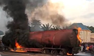 Houses, Shops, Cars Others Burnt In Edo Tank Explosion
