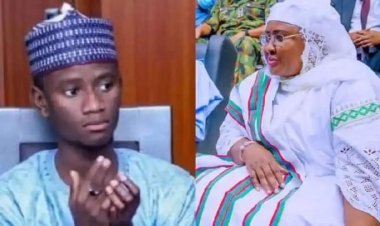 ‘I’m grateful for your forgiveness Mama’ — Aminu Mohammed apologises to Aisha Buhari