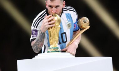Messi Wins Golden Ball For Best Player At World Cup