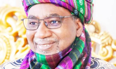 As Ambassador Ahmed Rufai Abubakar, CFR Is Turbaned Sardaunan Katsina