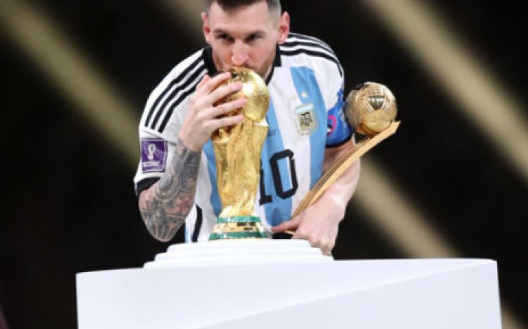 Messi Wins Golden Ball For Best Player At World Cup