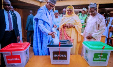 Elections in Daura peaceful as Buhari, wife cast votes at PU 003, Sarkin Yara A