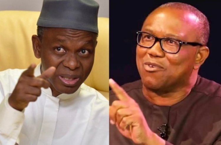 Peter Obi is a Nollywood actor, can’t win election — El-Rufai