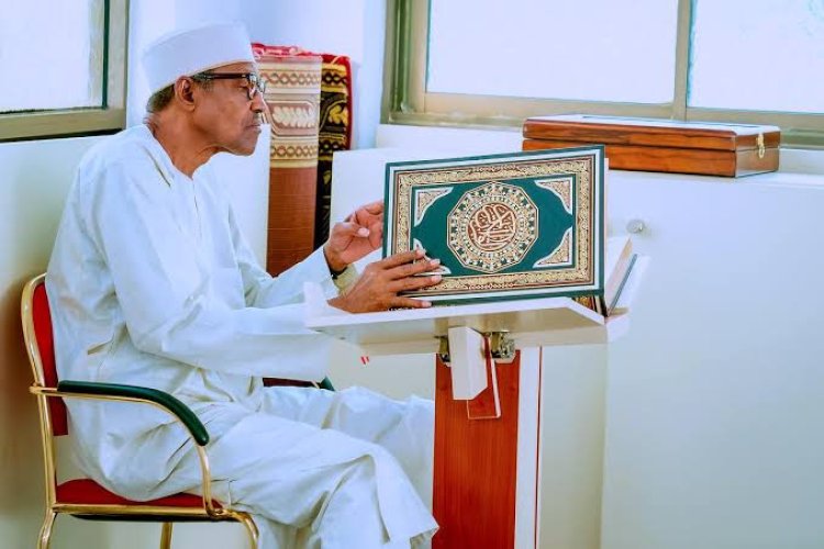 Buhari joins Muslim faithful as 2023 Qur’anic recitation closes at State House Mosque