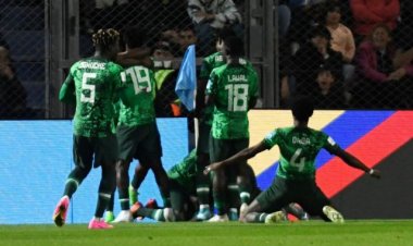 U-20 World Cup: Flying Eagles beat Argentina to soar into quarterfinals