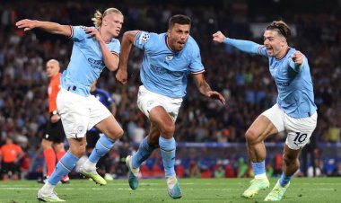 Seven Man City players included in Champions League team of the season