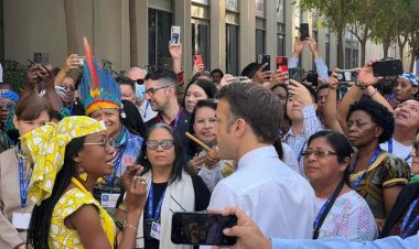 Our Sister an Mbororo Pullo from Chad- Hindu Oumarou Ibrahim represented the plight of our Nomadic Fulbhe family and all indigenous people of Africa at the International Conference "COP21" in Paris, France