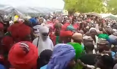 Bayero Makes First Official Trip Outside Mini Palace