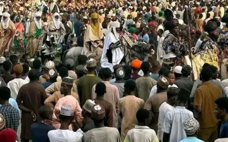 PHOTOS: Emir Sanusi leads maiden Maulud durbar in Kano