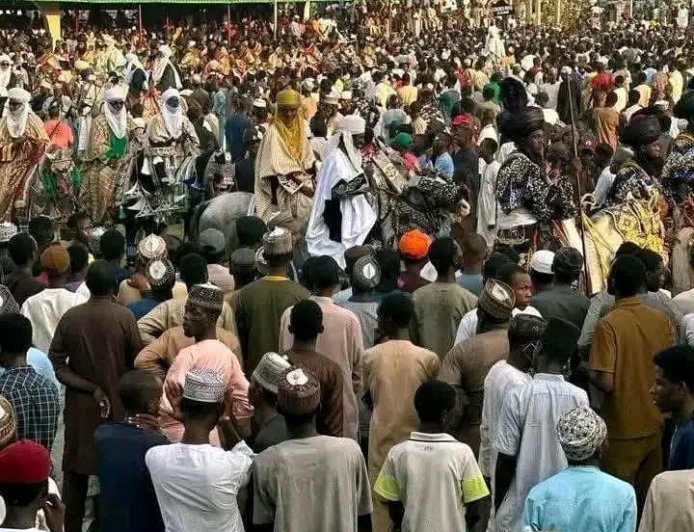 PHOTOS: Emir Sanusi leads maiden Maulud durbar in Kano