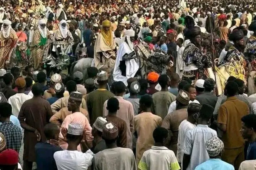 PHOTOS: Emir Sanusi leads maiden Maulud durbar in Kano