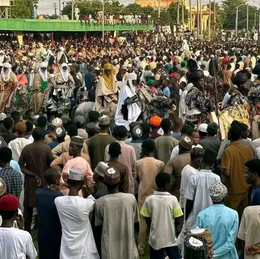 PHOTOS: Emir Sanusi leads maiden Maulud durbar in Kano